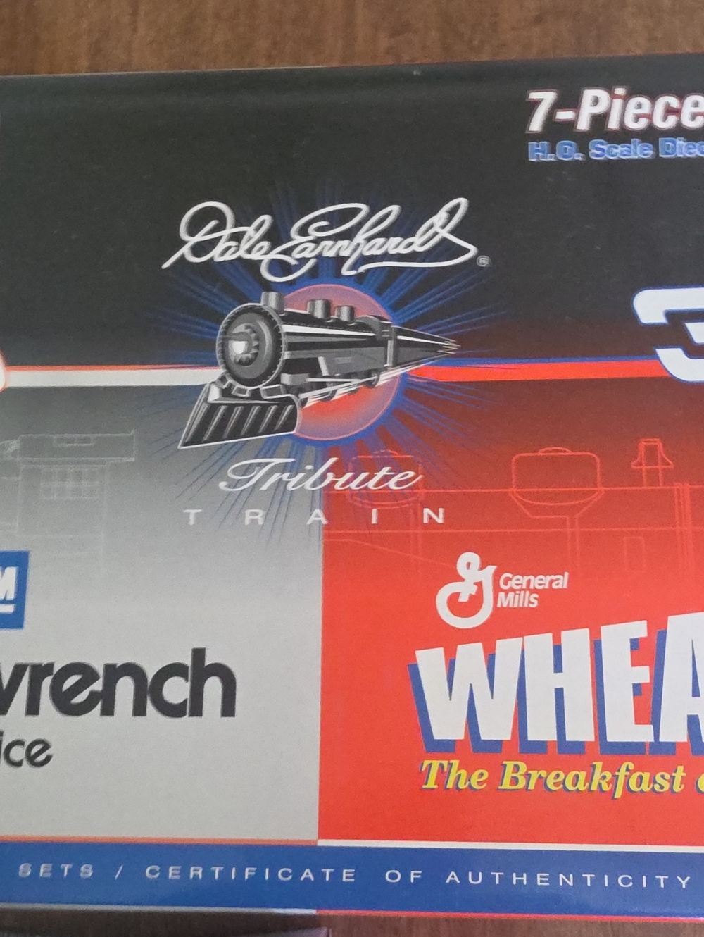 Wheaties x Dale Earnhardt Tribute Train Collectible - Red/Black